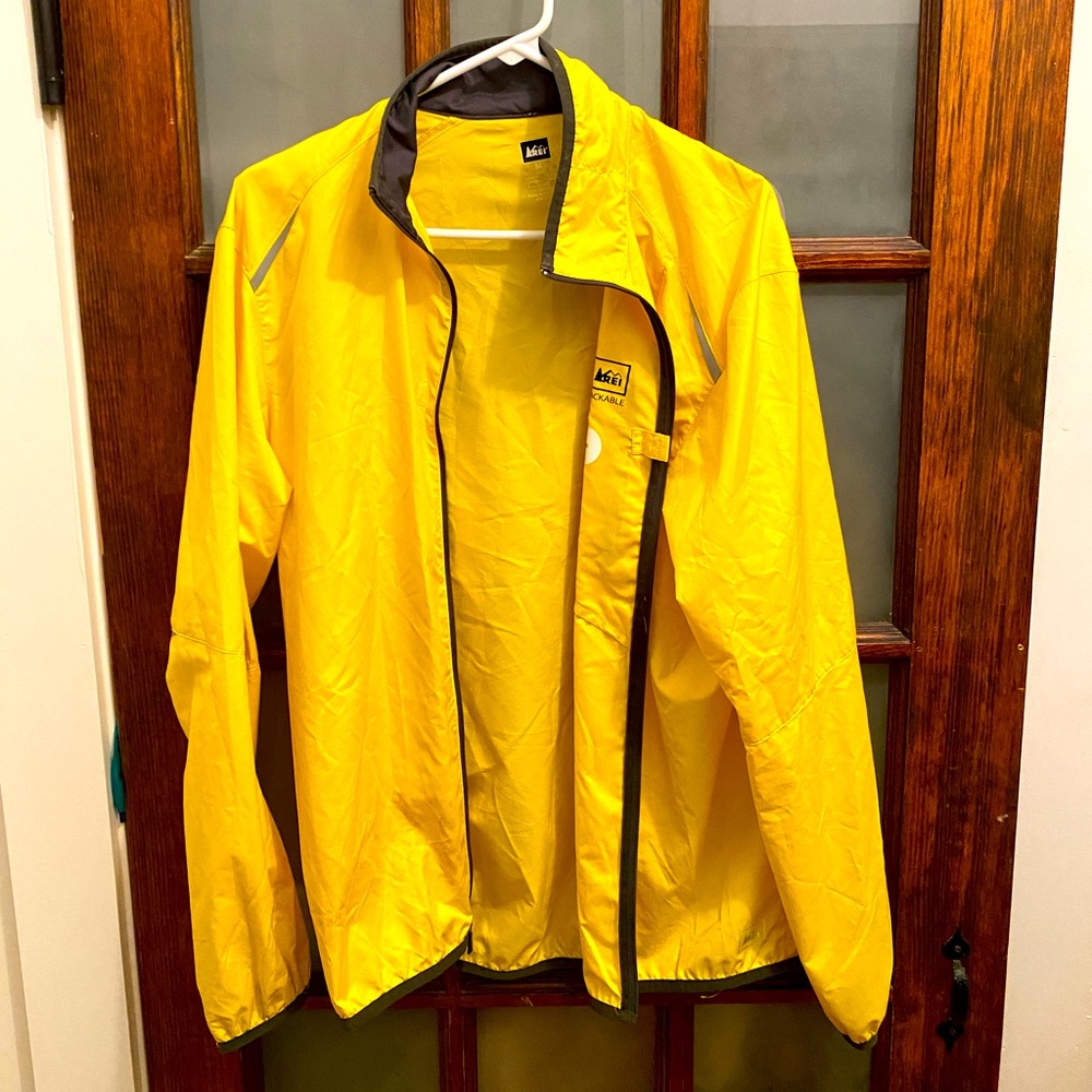Men's medium REI hi-vis jacket